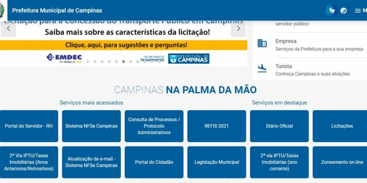 Prefeitura amplia opções de serviços on-line oferecidos no portal