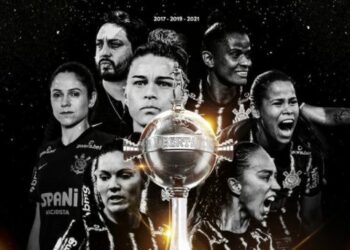 Time corintiano é uma potência do futebol feminino na América do Sul: três vezes campeão da Libertadores Foto: Twitter