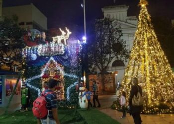 As luzes de Natal no Centro de Campinas serão acesas junto com outras atrações. Fotos: Divulgação