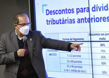 O secretário de Finanças de Campinas, Aurílio Caiado. Foto: Carlos Bassan/ PMC
