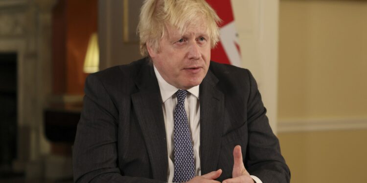 O primeiro-ministro Boris Johnson fez pronunciamento onde anunciou sua renúncia ao cargo - Foto:  Tim Hammond/Divulgação