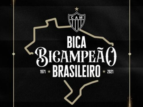Festa do título do Atlético-MG vara madrugada e tem meme na TV