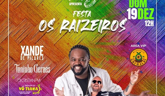 Encontro dos Raizeiros do Samba: Xande de Pilares e convidados se apresentam em Campinas