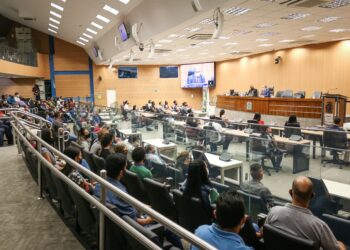 Plenário da Câmara de Campinas: denuncias e rachadinha. Foto: Divulgação / CMC