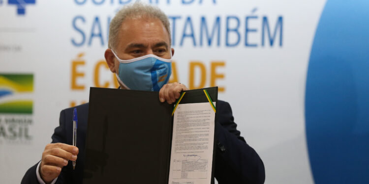 O ministro da Saúde, Marcelo Queiroga. Foto: Agência Brasil