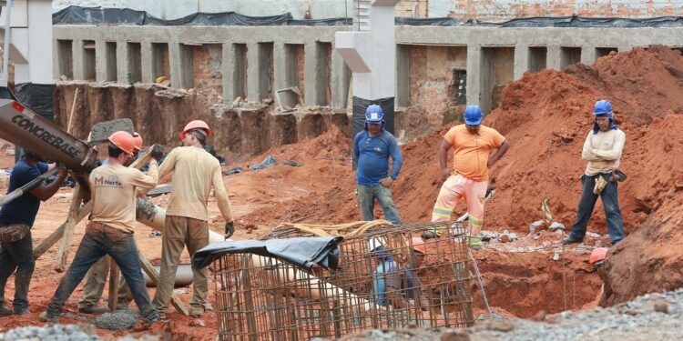 Construção Civil foi um dos setores que mais contrataram. Foto: Leandro Ferreira/ Hora Campinas