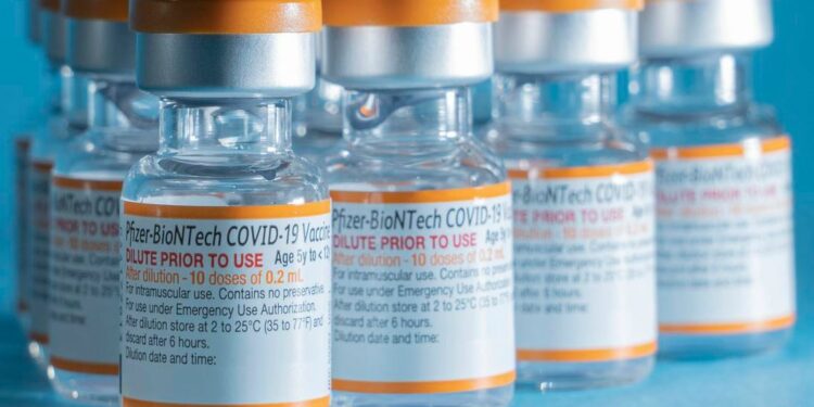 Pfizer antecipa mais um lote de 1,8 milhão de vacinas pediátricas contra a Covid-19: chegada nesta segunda- Foto: Mike Sena/MS