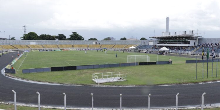 Estádio Alfredo Chiavegato, em Jaguariúna: protocolo de acesso foi definido pela FPF e pelo Plano São Paulo Foto: Ivair de Oliveira/PMJ/Divulgação