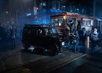 Novo filme da saga Matrix : Mercedes-Benz em cena - Foto: Divulgação