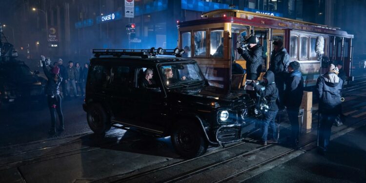 Novo filme da saga Matrix : Mercedes-Benz em cena - Foto: Divulgação