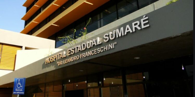 Fachada do Hospital Estadual de Sumaré. Foto: Arquivo