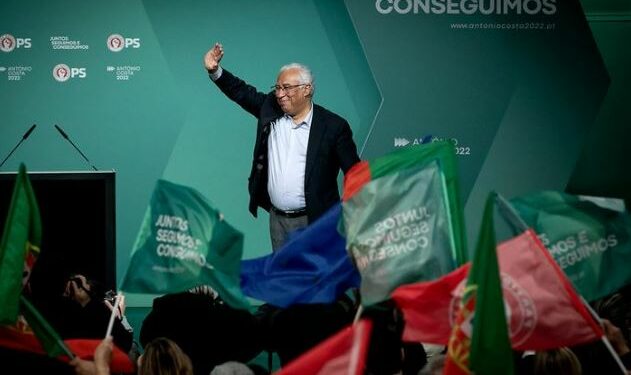 O primeiro-ministro Antònio Costa, do Partido Socialista de Portugal: conquista de ampla maioria nas eleições - Foto: Divulgação/Ação Socialista