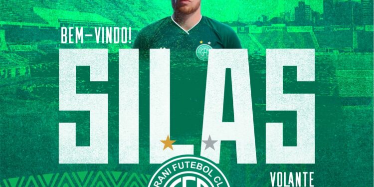 O volante Silas foi anunciado como reforço do Guarani para 2022. Foto: Guarani FC