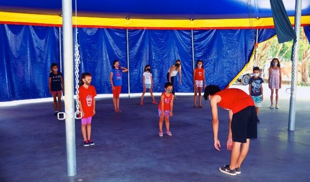 Lona das Artes promove curso de férias para crianças e adolescentes