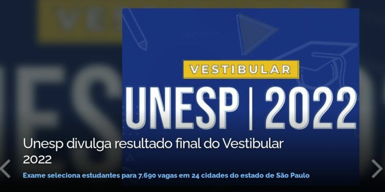 Unesp divulga lista de aprovados no vestibular; confira