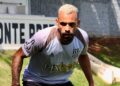 O atacante Moisés, durante a pré-temporada da Ponte Preta: despedida do principal jogador do ataque. Foto: Diego Almeida/Ponte Press