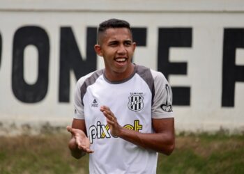 Autor de quatro gols pela Ponte na Série B, Fessin teve o empréstimo renovado junto ao Corinthians. Foto: Diego Almeida/Ponte Press