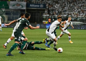 A Ponte Preta sofreu os três gols no primeiro tempo de jogo no Allianz Parque. Fotos: Ponte Press/Álvaro Jr.