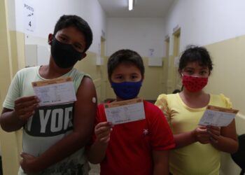 Foram aplicadas 21.346 doses da vacina contra Covid-19: 12.699 destas em crianças de 5 a 11 anos - Fotos: Leandro Ferreira/Hora Campinas