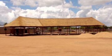 Escola em Moçambique se encontra em estado avançado das obras:  sonho do casal se concretizando - Fotos: Arquivo Pessoal
