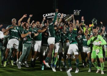 IFFHS elegeu o Palmeiras como  vencedor do seu ranking de 2021: título inédito no País - Foto: Cesar Greco/Palmeiras