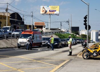 Ao longo do mês, ações acontecerão em 11 pontos da cidade, visando a conscientização dos motociclistas Foto: Divulgação