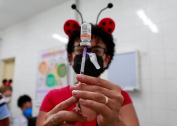 Mais de 27 mil doses de vacina estão à disposição de crianças, jovens e adultos neste Dia D. Foto: Leandro Ferreira/Hora Campinas