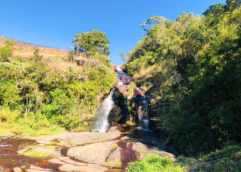 Há várias cachoeiras para conhecer em Cunha. Fotos: Jéssica Aquino/Divulgação