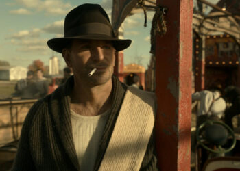 Bradley Cooper, o protagonista e vilão Stanton: ator esforçado em filme salvo pela fotografia Fotos: Divulgação