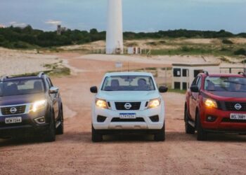 No mês de janeiro foram comercializadas 950 unidades da Nissan Frontier. Foto: Divulgação
