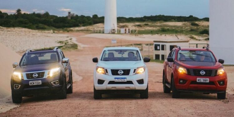 No mês de janeiro foram comercializadas 950 unidades da Nissan Frontier. Foto: Divulgação