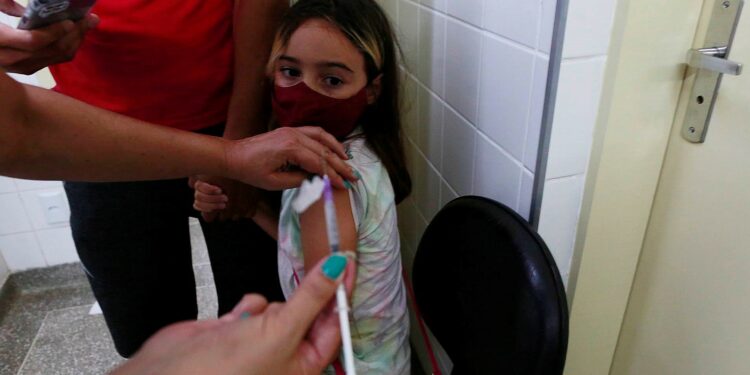 Serão vacinadas crianças das redes municipal e estadual. Foto: Leandro Ferreira/ Hora Campinas