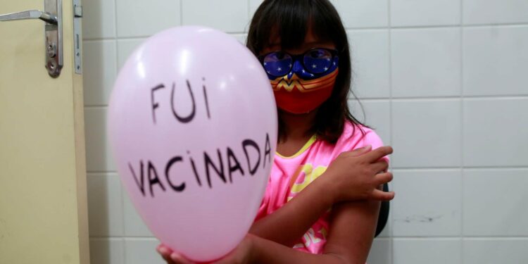 Vacinação de crianças de 5 a 11 anos em Campinas, está muito abaixo do verificado na média do estado. Foto: Leandro Ferreira/ Hora Campinas