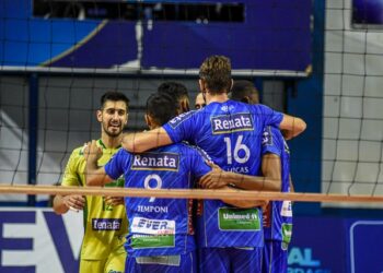 Vôlei Renata joga contra o Sesi-SP nesta quarta-feira