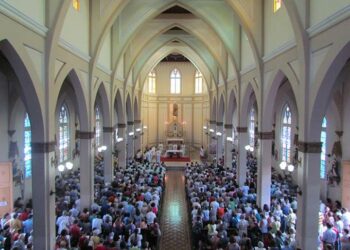 A Paróquia de São José preparou várias celebrações ao longo do dia. Foto: Reprodução