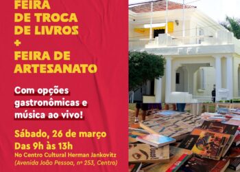 Nova Odessa promove no sábado Feira de Troca de livros e Artesanato