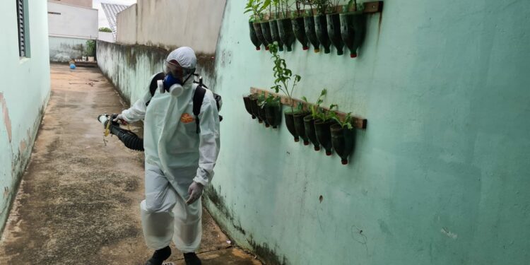 Hortolândia faz nebulização em busca de eliminar mosquito da dengue