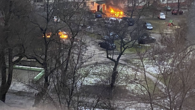 Mariupol sob fogo russo: primeiro-ministro afirma que militares ucranianos vão lutar "até o fim" - Foto: Redes sociais