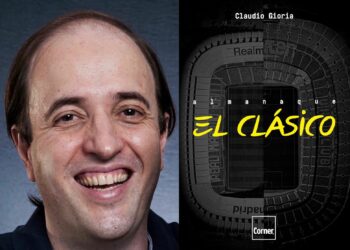O jornalista Claudio Gioria produziu o almanaque mais detalhado sobre o clássico entre Real Madrid e Barcelona. Fotos: Divulgação