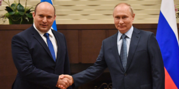 Putin e Bennett mantêm uma relação cordial. Foto: Arquivo