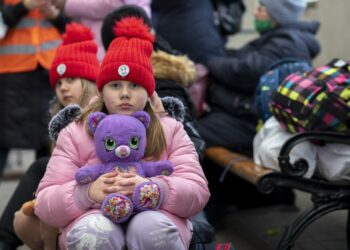 Muitos ucranianos deixaram o país desde o início do conflito. Foto: Unicef