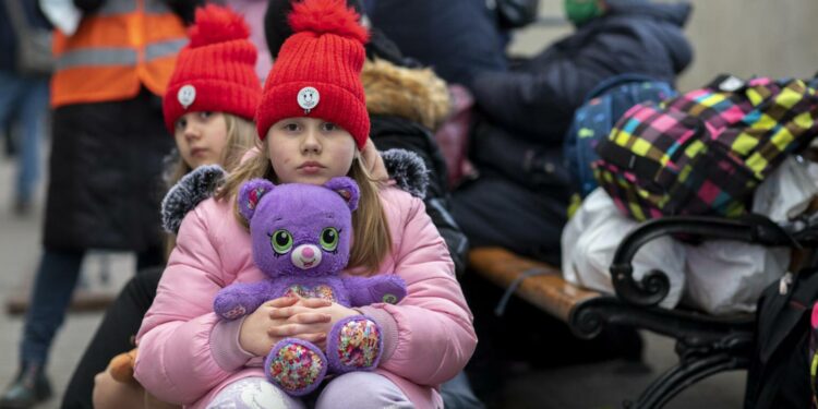 Muitos ucranianos deixaram o país desde o início do conflito. Foto: Unicef