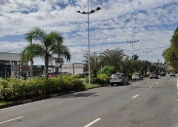 Avenida Prestes Maia, que vai passar por obras de recape a partir desta terça: trânsito complicado. Foto: Divulgação