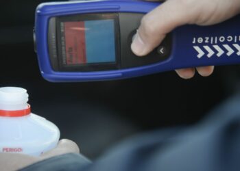 Polícia Rodoviária Federal  utiliza bafômetros passivos  para testes. Foto: Divulgação
