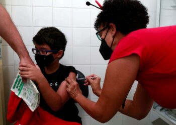 Secretaria prevê vacina mais de 20 crianças no próxima sábado. Foto: Leandro Ferreira / Hora Campinas