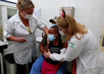Campinas promoveu o sétimo Dia D de vacinação, neste sábado. Foto: Leandro Ferreira/ Hora Campinas