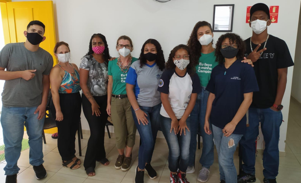 Integrantes da ONG que deflagrou campanha pelo voto em Campinas, Foto: Divulgação