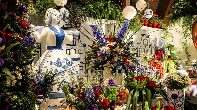 Exposição de arranjos florais: evento em Holambra volta em 2022  - Foto: Juliana Lazarini/Divulgação