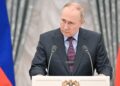O presidente russo Vladimir Putin vai ampliando o rol de retaliações, com ameaças cada vez mais graves Foto: Arquivo