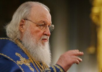 O patriarca Kiril, chefe da Igreja Ortodoxa Russa (IOR): ele chegou a apoiar a ofensiva militar, mas parece ter mudado o discurso Foto: Vatican News